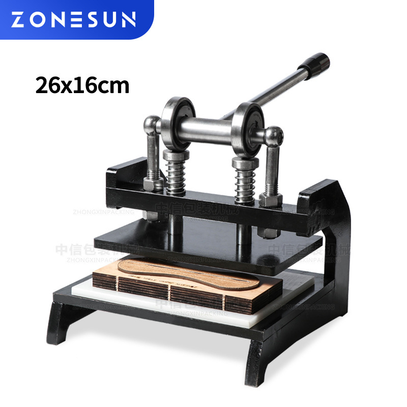 DM-2616N刀模机皮革模切机手工耳环模切手动皮革双轮刀模机